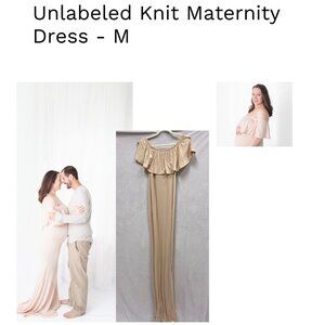 Unlabeled Knit Maternity Dress - M